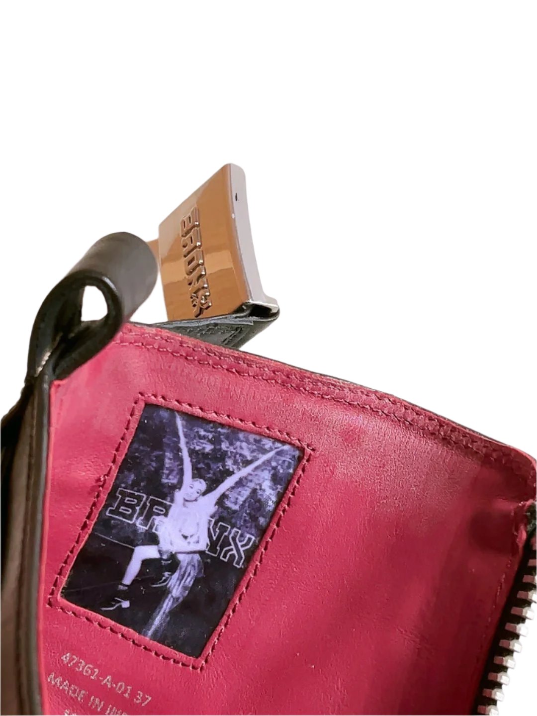 BRONX leather short boots