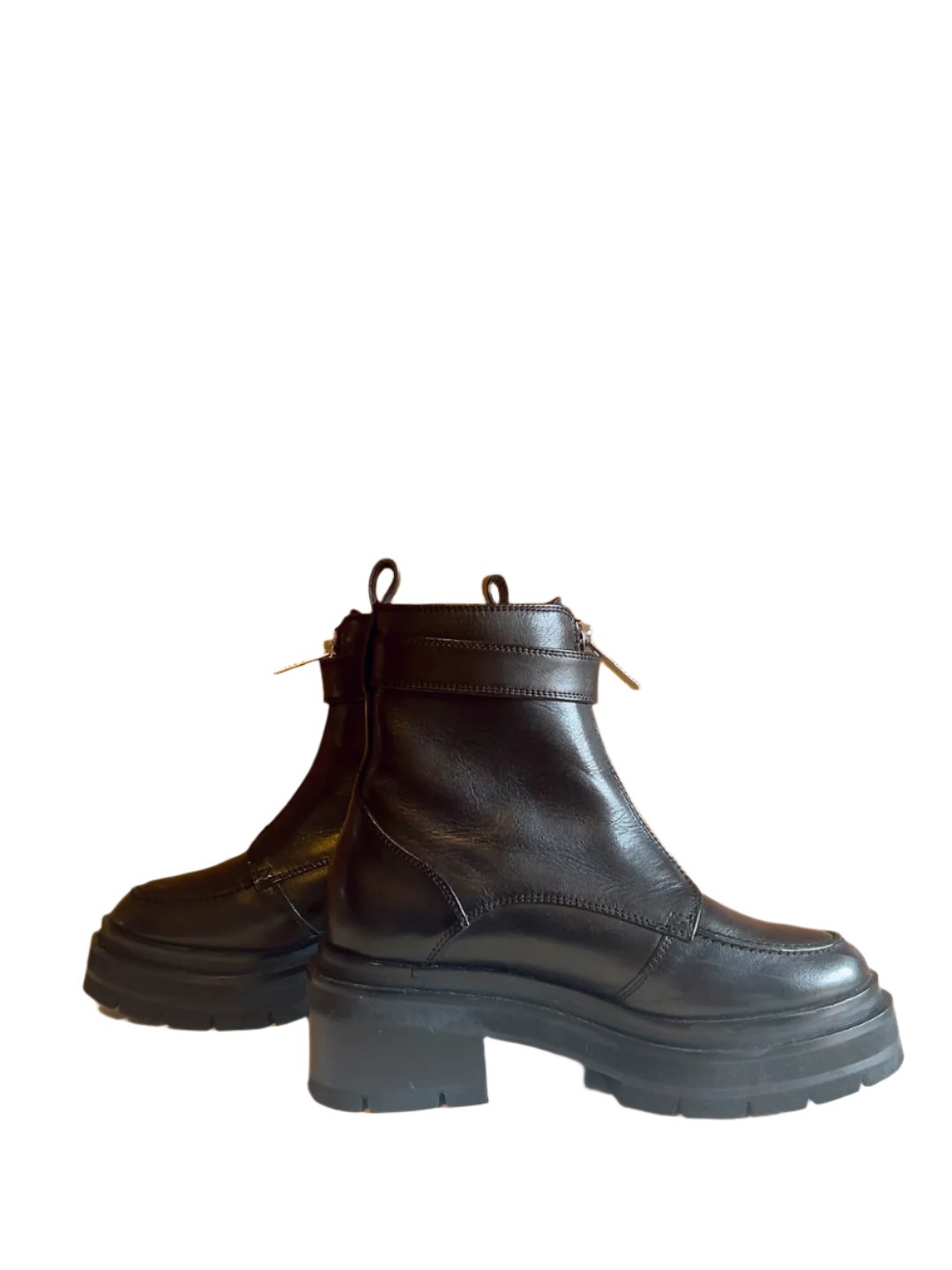BRONX leather short boots