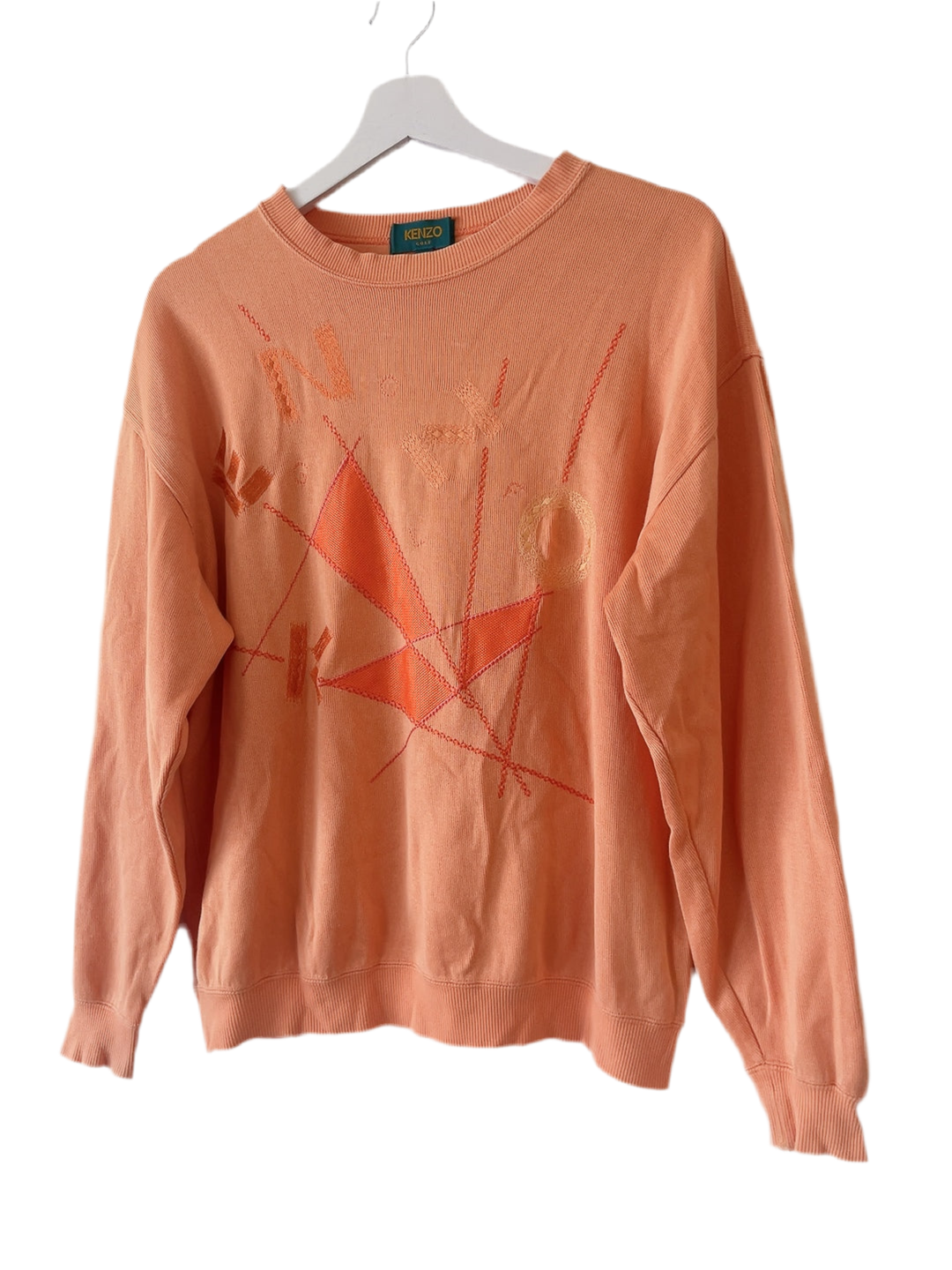 KENZO - golf logo embroidery sweatshirt