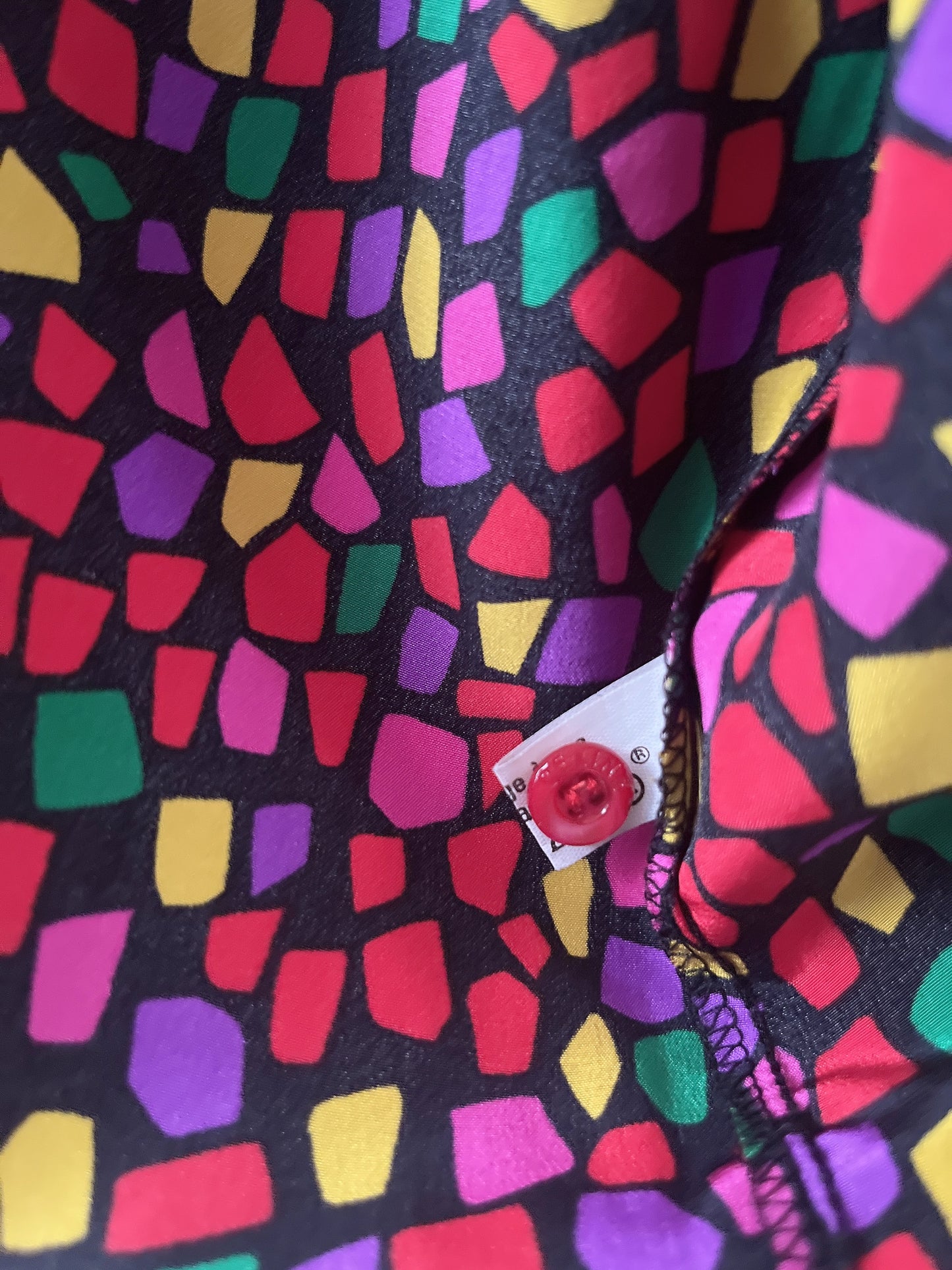 old Celine silk blouse