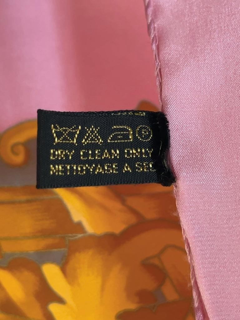 old CELINE silk scarf
