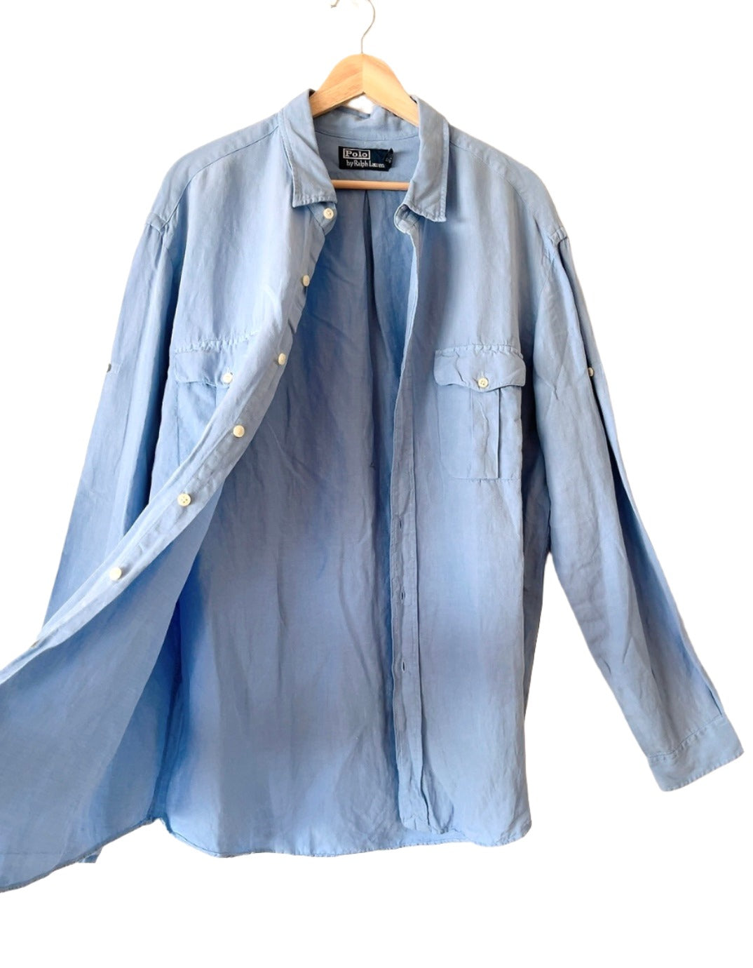 Polo by Ralph Lauren linen×silk shirt