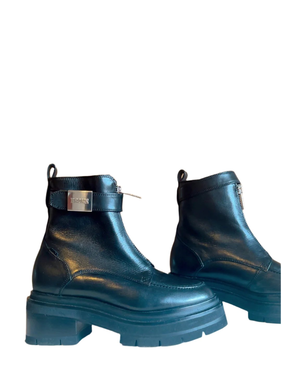 BRONX leather short boots