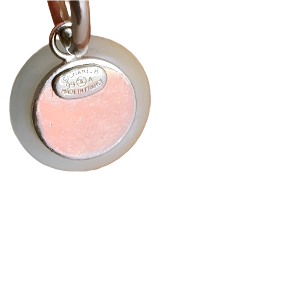 CHANEL 1999 stone earrings