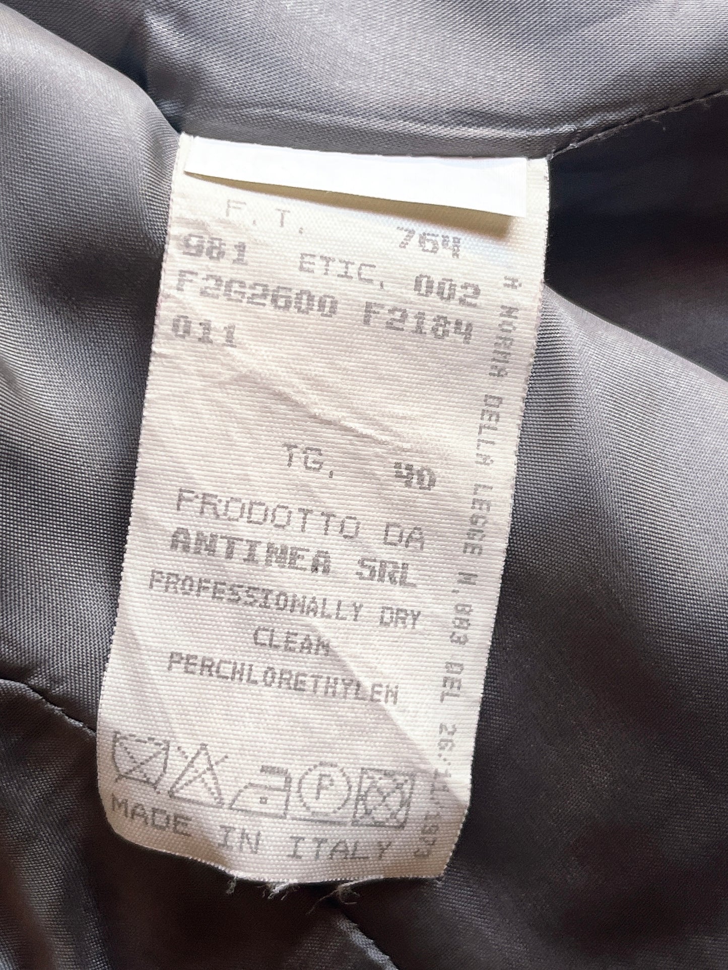 EMPORIO ARMANI vintage jacket