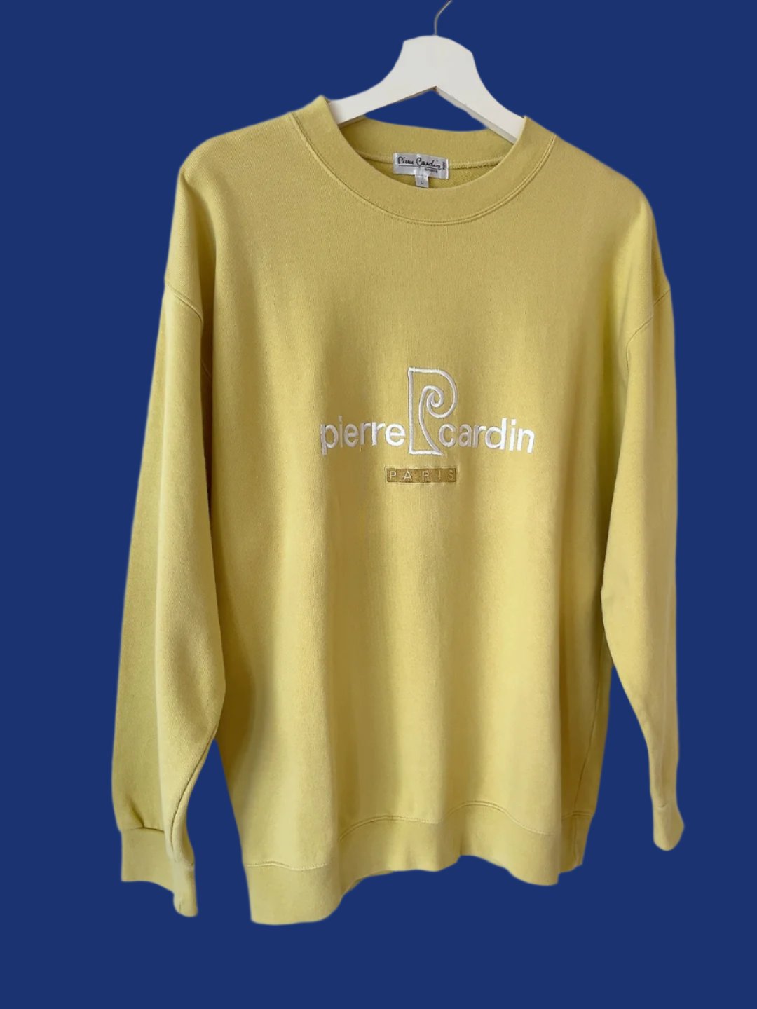 Pierre Cardin vintage logo embroidery sweatshirt