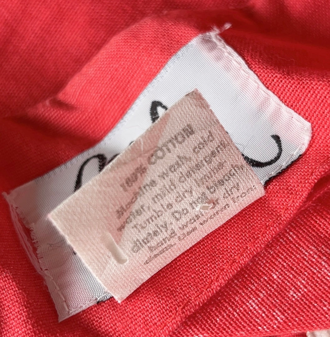 Vintage Hawaiian cotton camisole dress