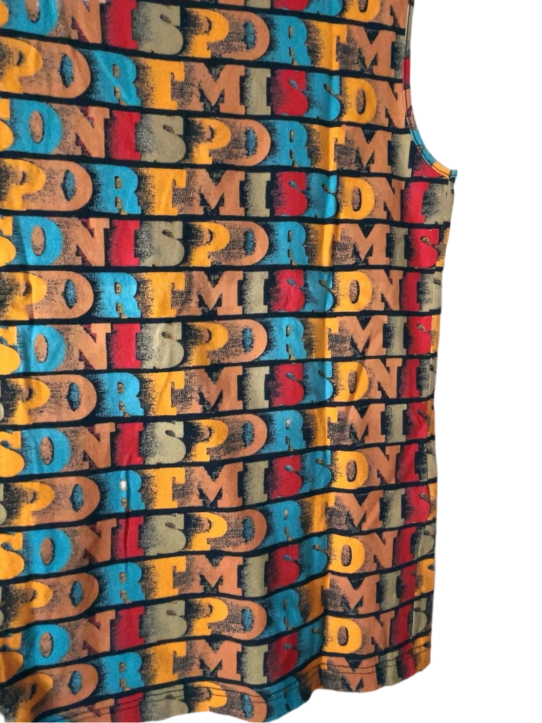 MISSONI sports vintage tank top