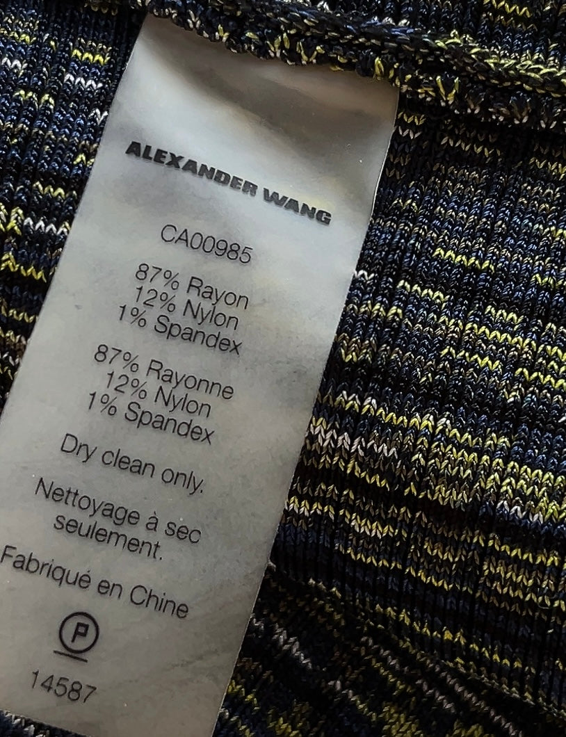 T ALEXANDER WANG knit flare skirt