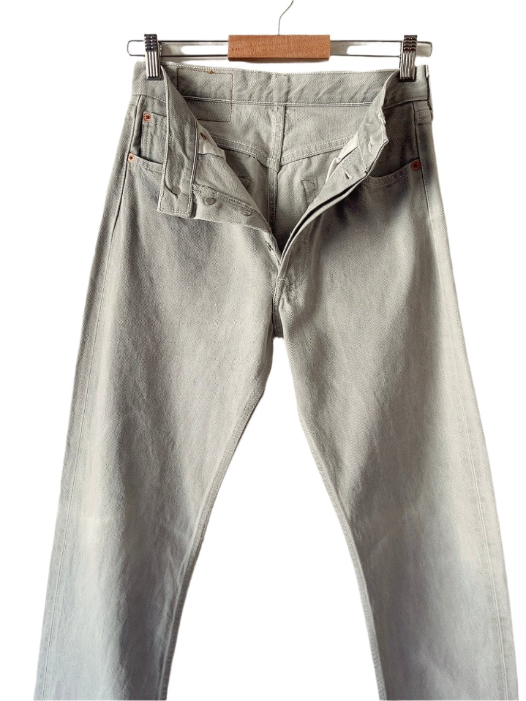 Levi’s 501 vintage gray denim