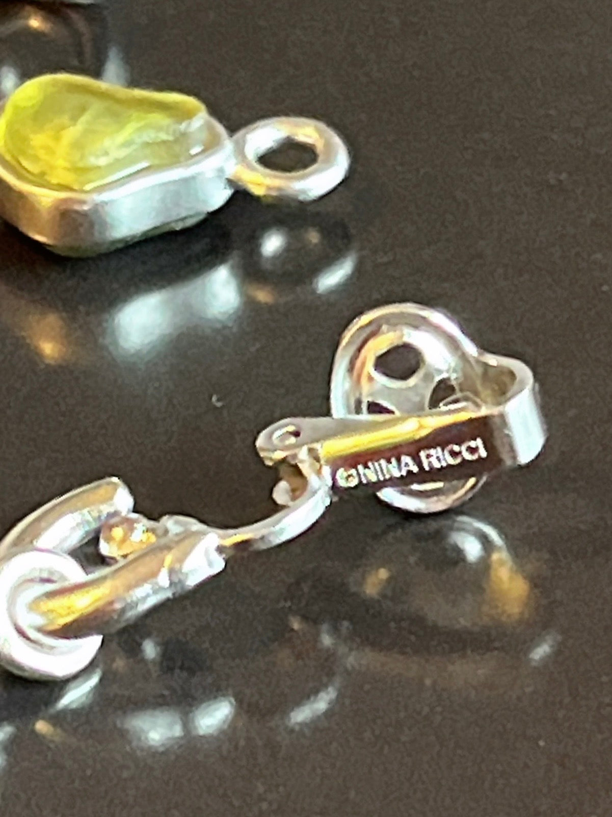 Nina Ricci hoop earrings