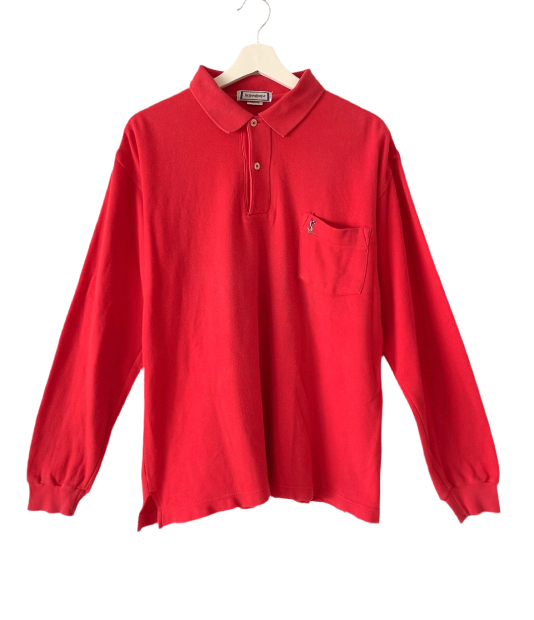 Yves Saint Laurent 80s vintage polo shirt – 𝐀ᶠʳزⁿˢ