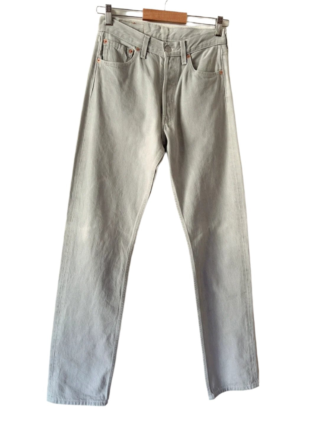 Levi’s 501 vintage gray denim