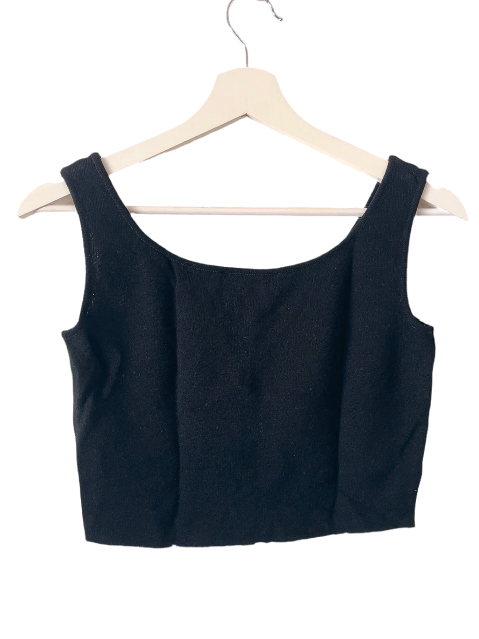 ESCADA vintage cropped knit tank top