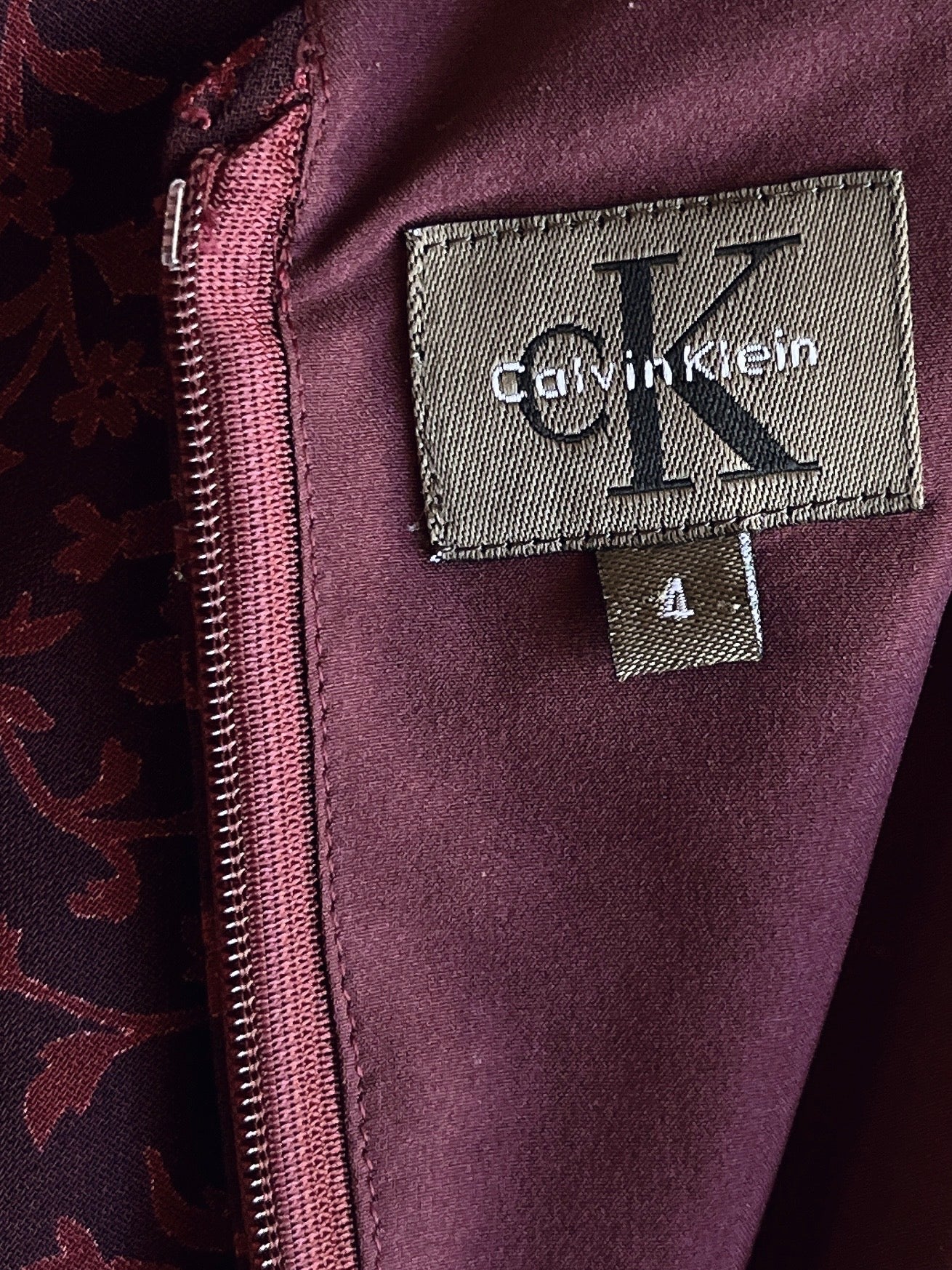 CK Calvin Klein vintage dress