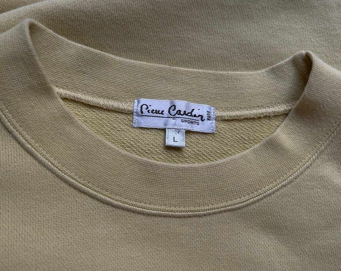 Pierre Cardin vintage logo embroidery sweatshirt
