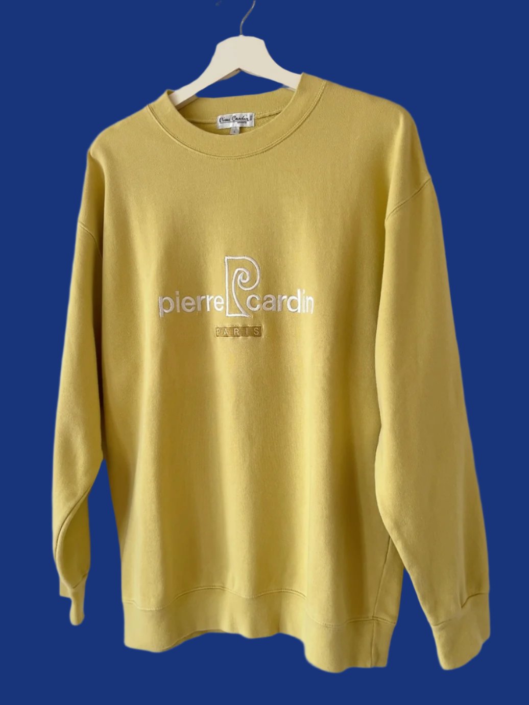 Pierre Cardin vintage logo embroidery sweatshirt
