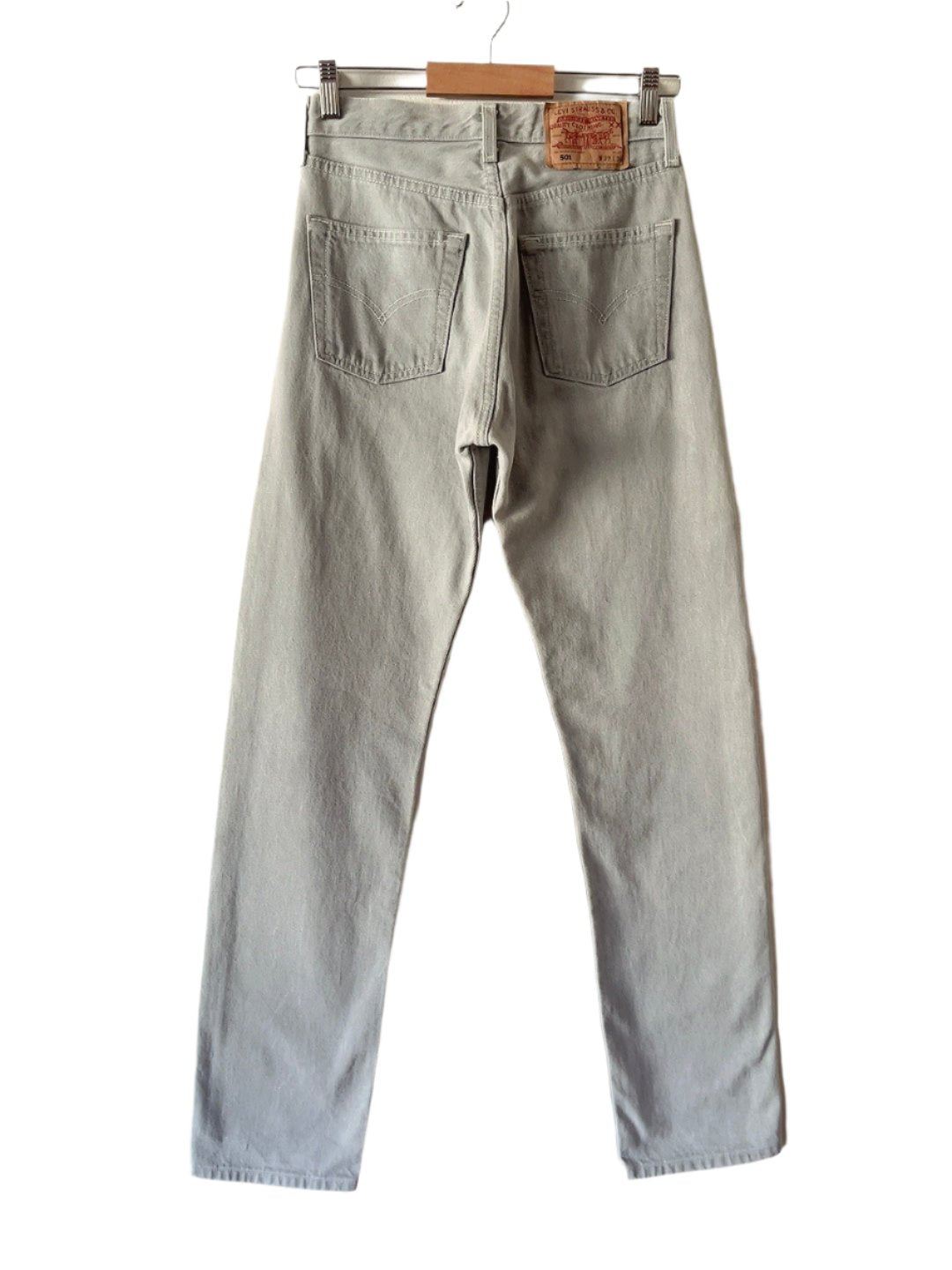 Levi’s 501 vintage gray denim