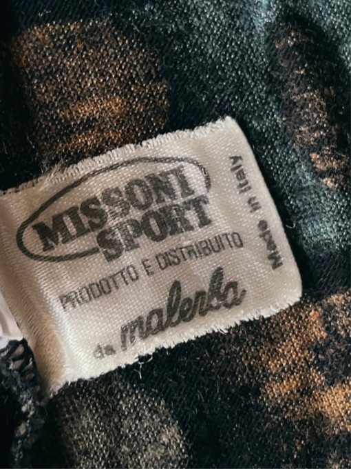 MISSONI sports vintage tank top