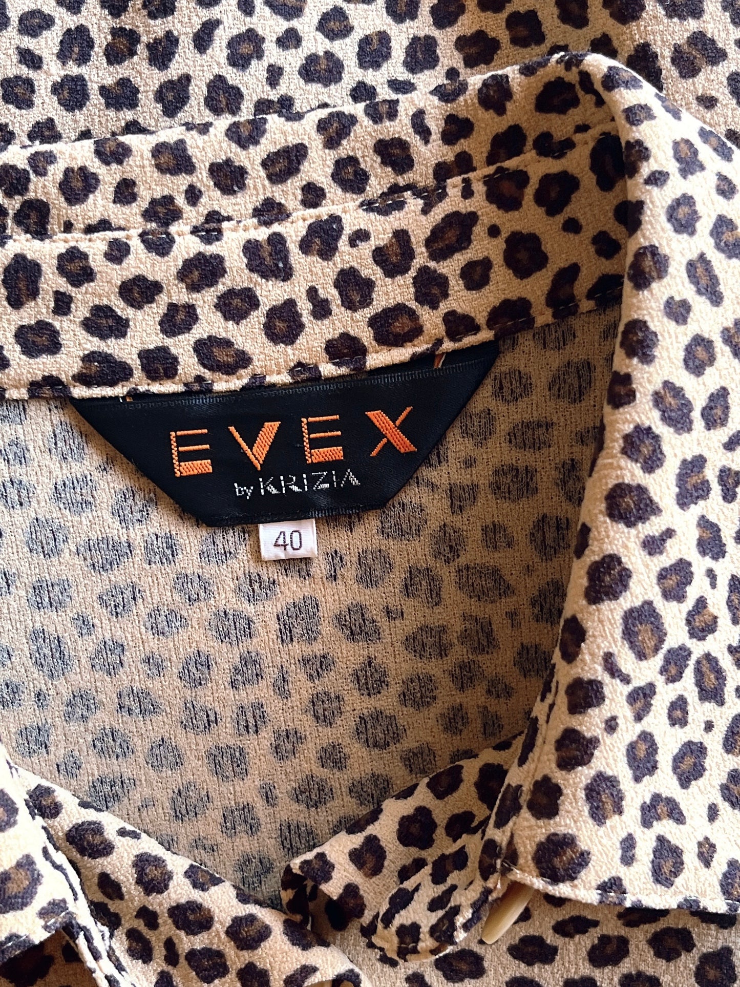 KRIZIA leopard shirt