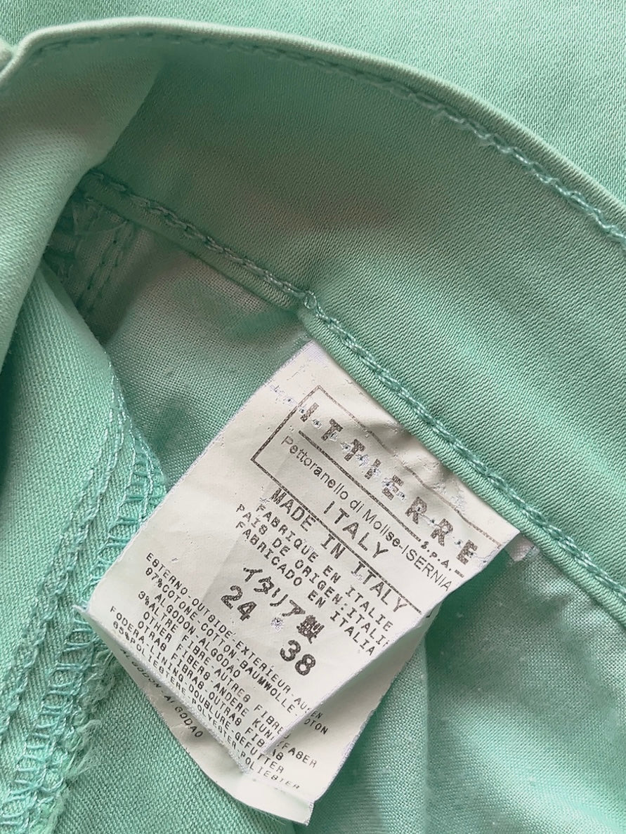 VERSACE JEANS COUTURE light green pants