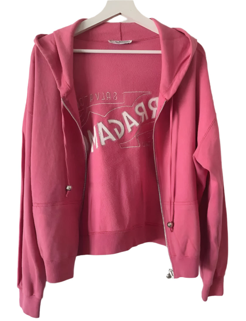 Salvatore Ferragamo vintage logo embroidery hoodie