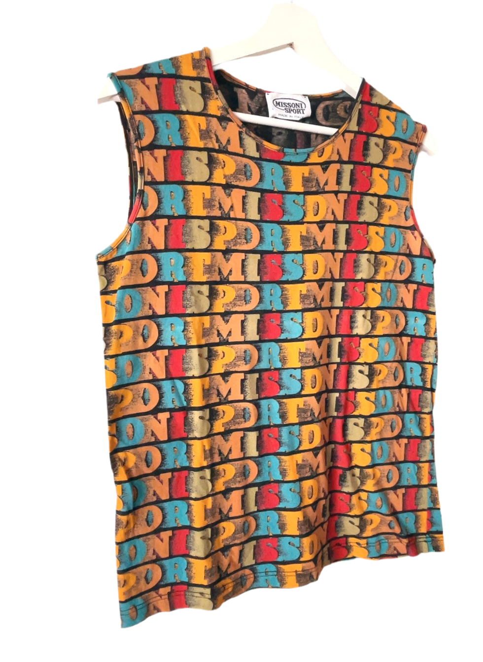 MISSONI sports vintage tank top