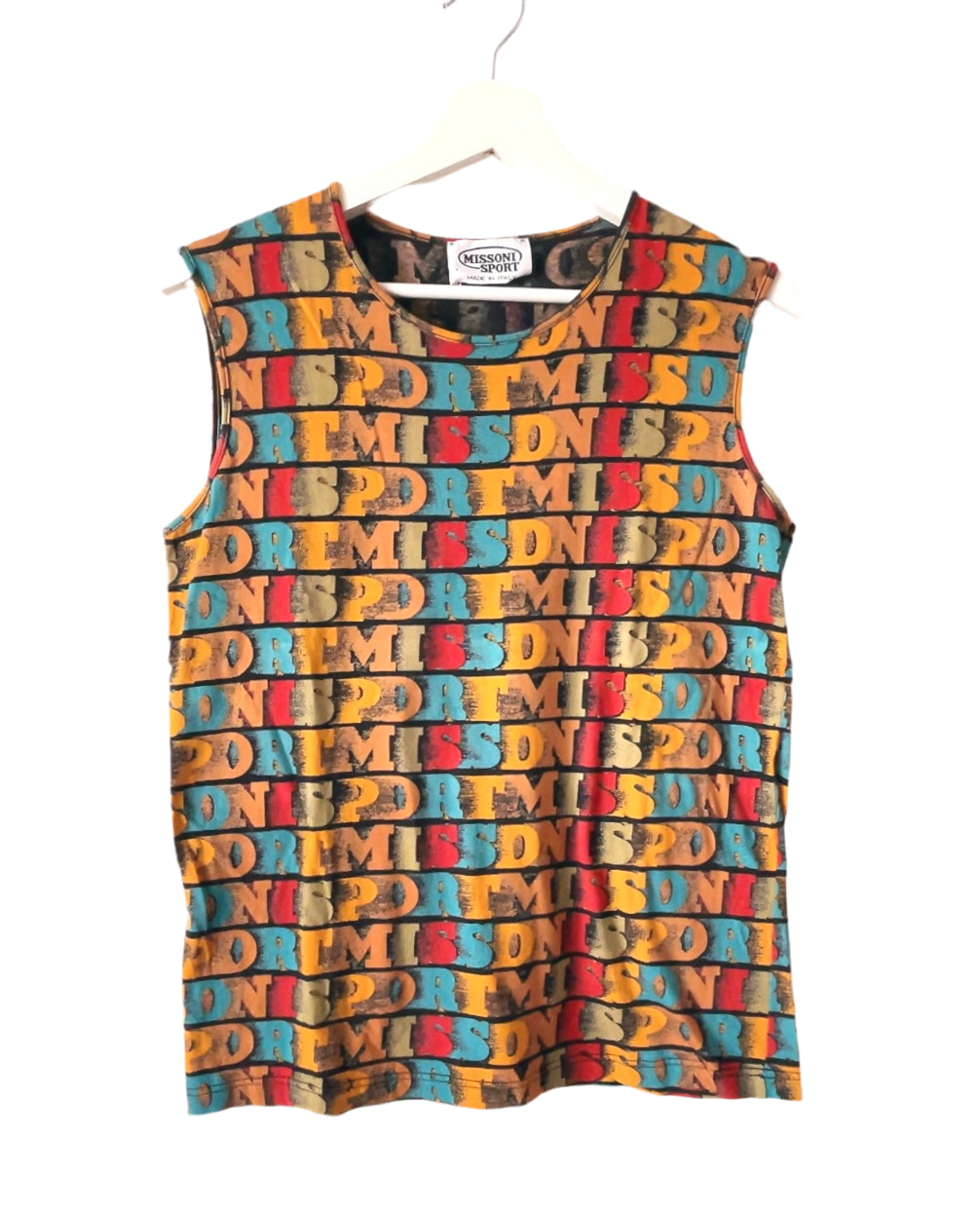 MISSONI sports vintage tank top