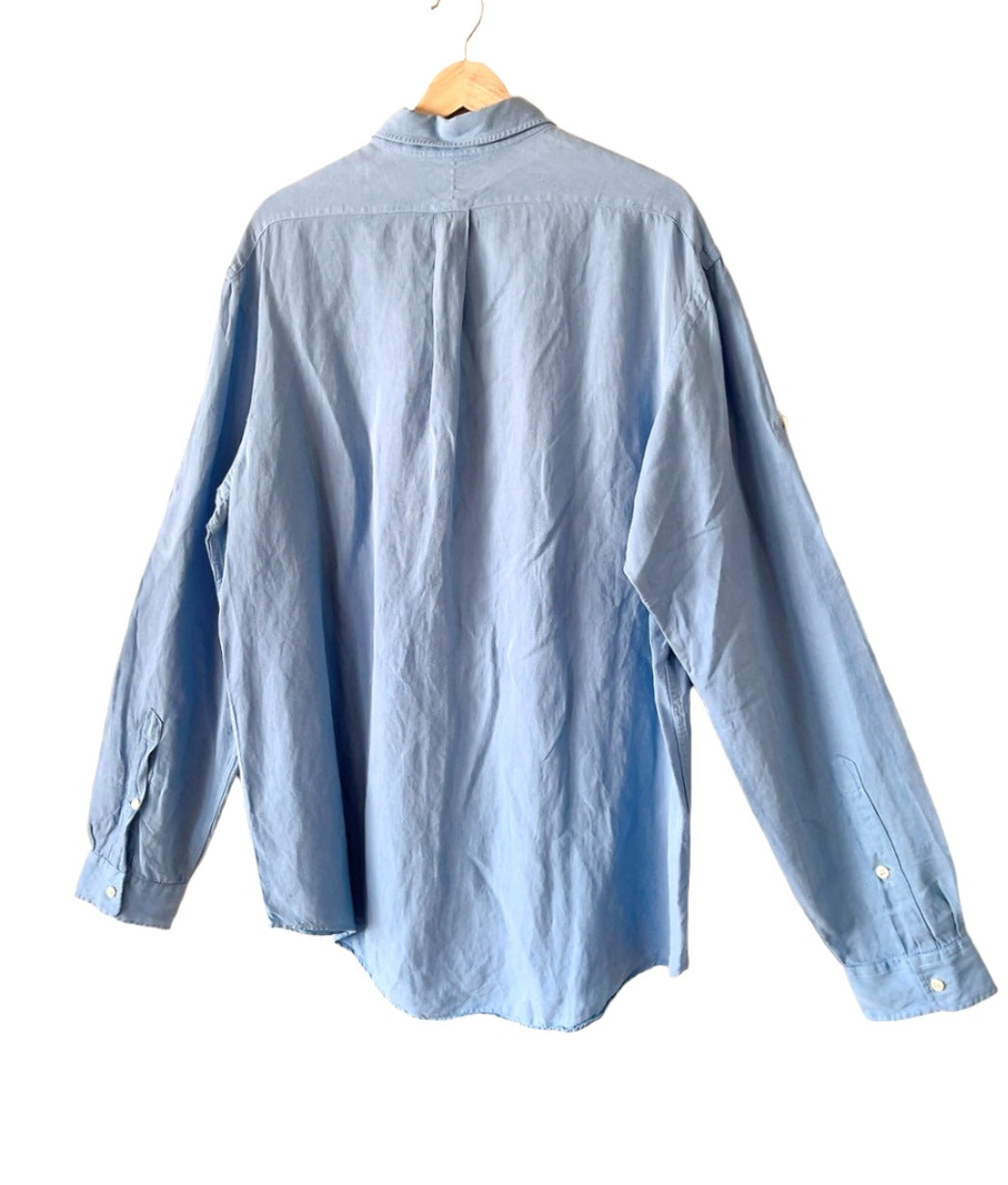 Polo by Ralph Lauren linen×silk shirt