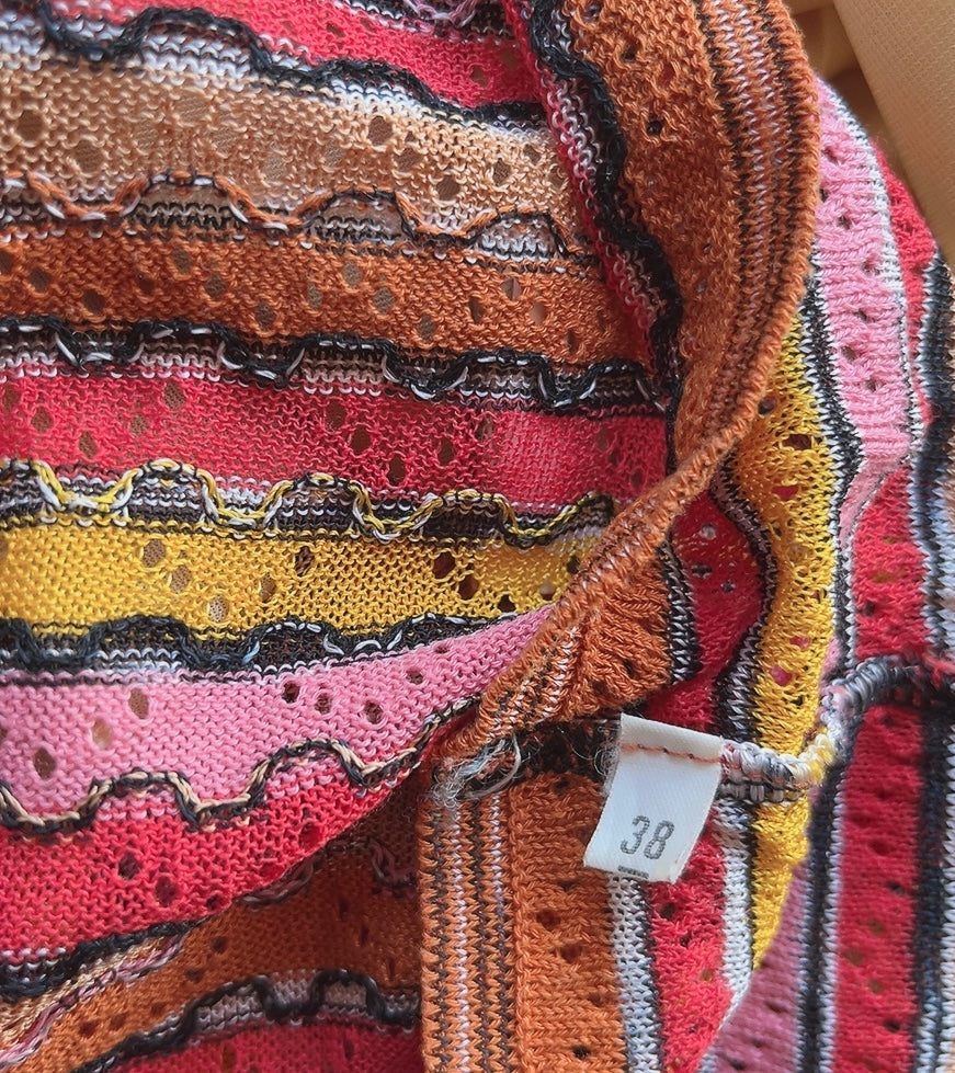 M MISSONI vintage knit one-piece dress