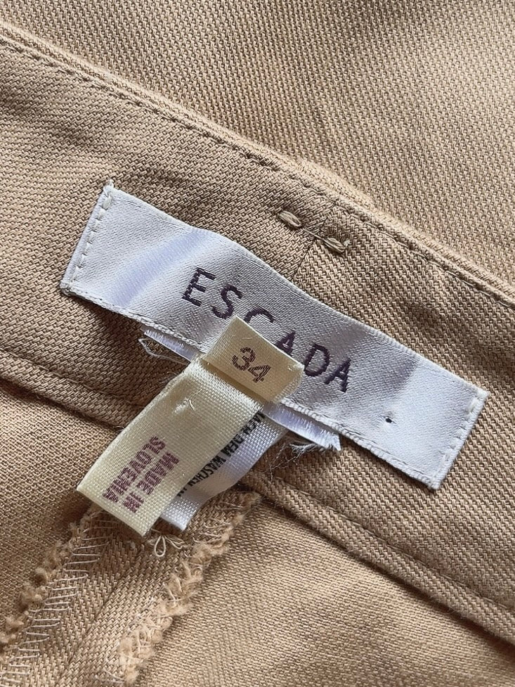 ESCADA light brown cotton pants