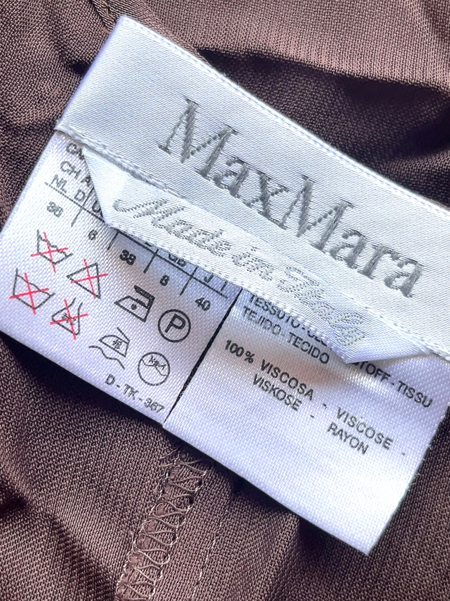 Max Mara silk one-piece Dress & inner set
