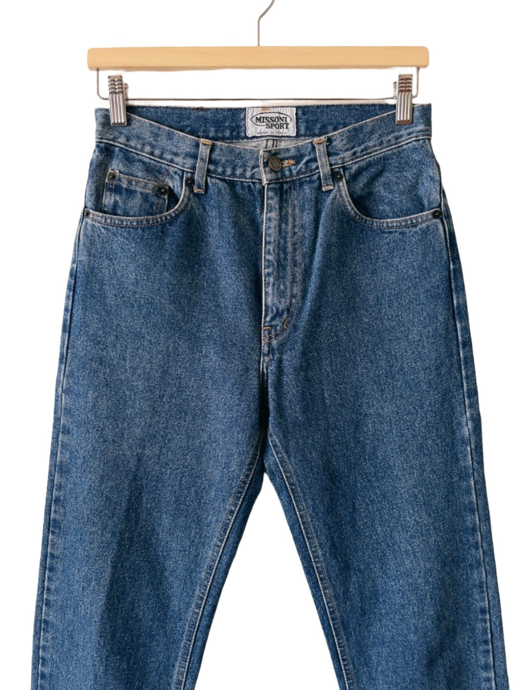 MISSONI - SPORTS vintage blue denim pants