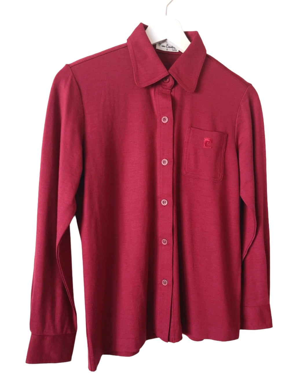 Pierre Cardin dead stock wool blouse