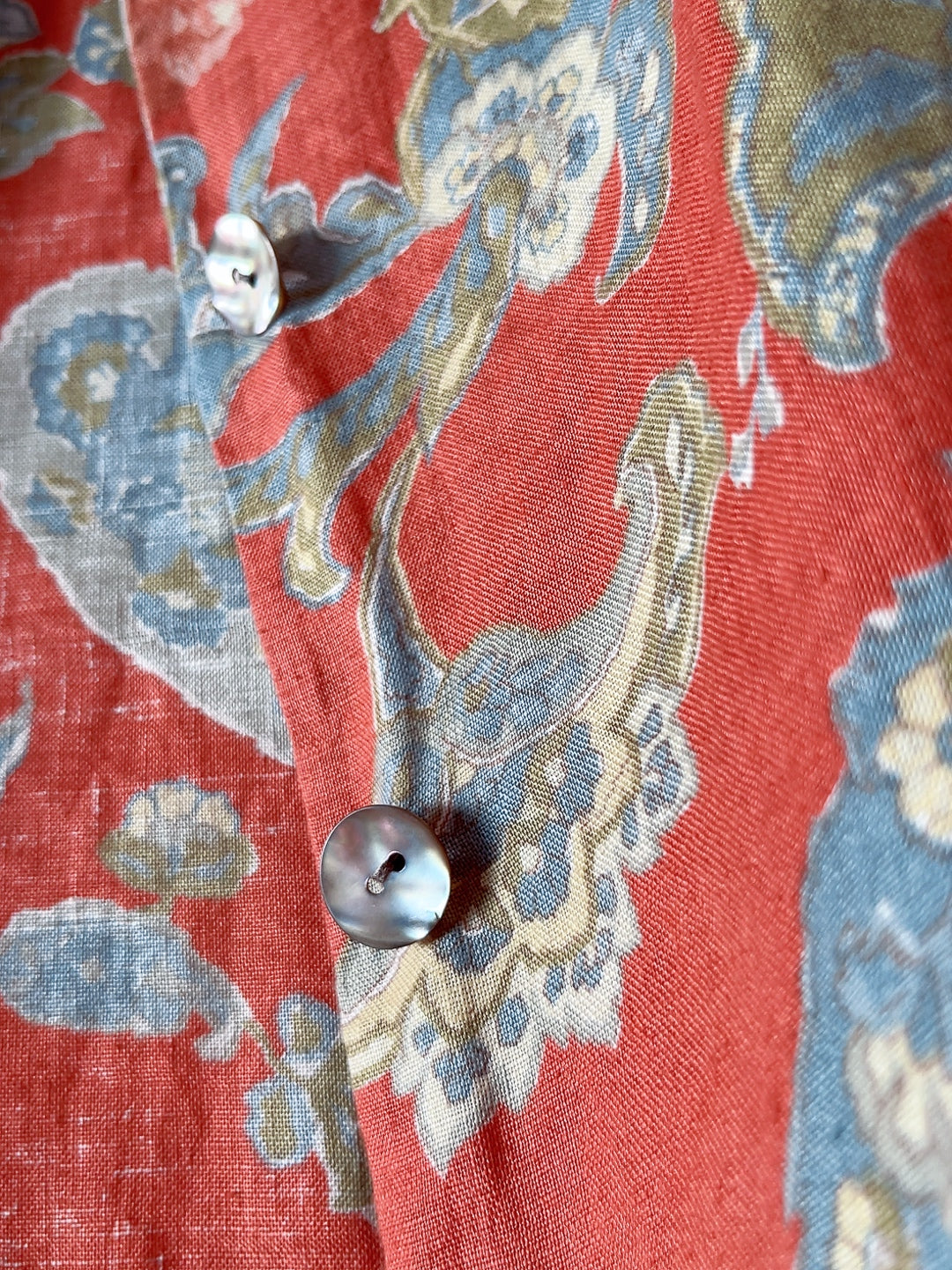 Burberrys 80s vintage linen shirt