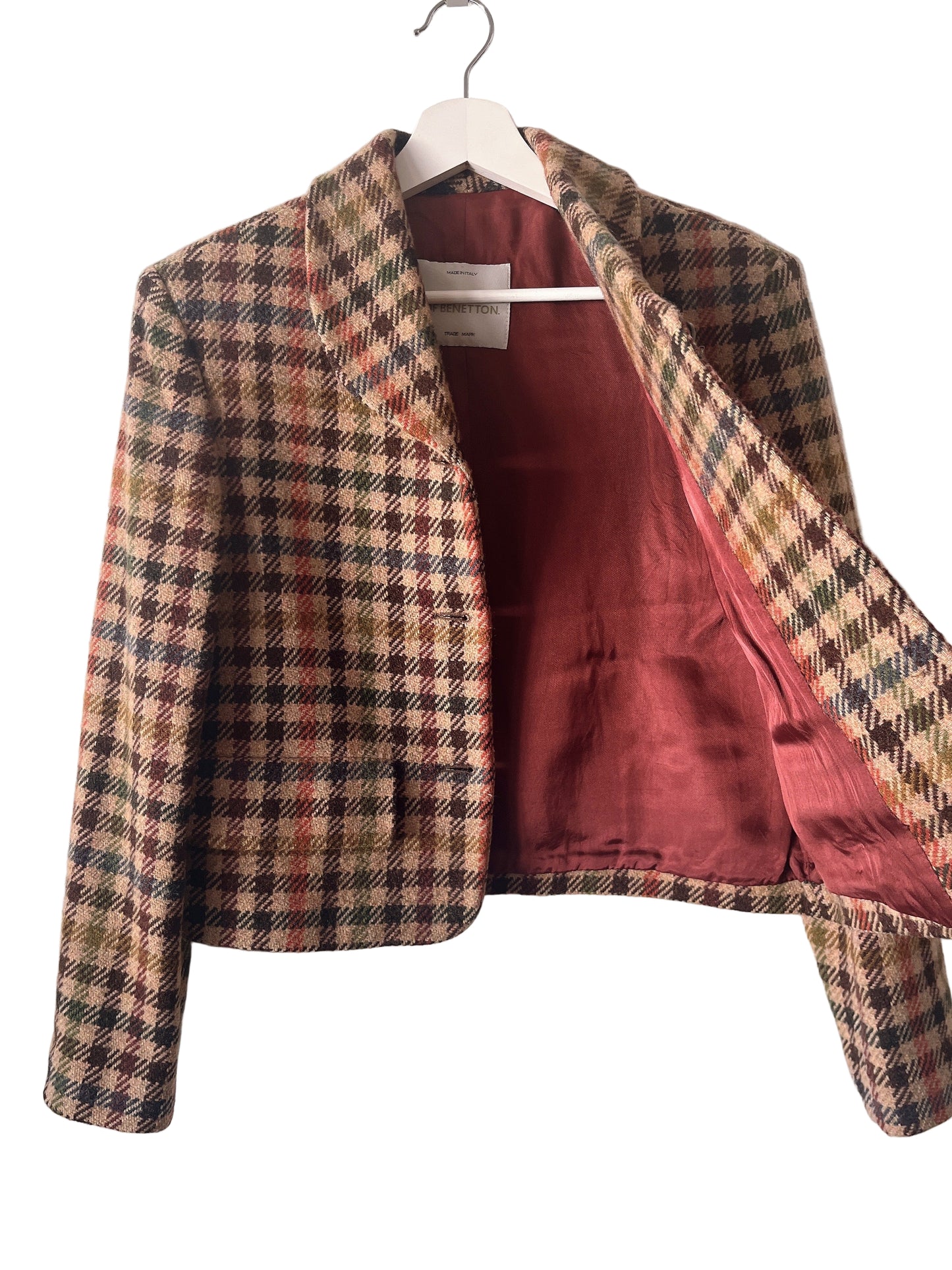 UNITED COLORS OF BENETTON tweed jacket