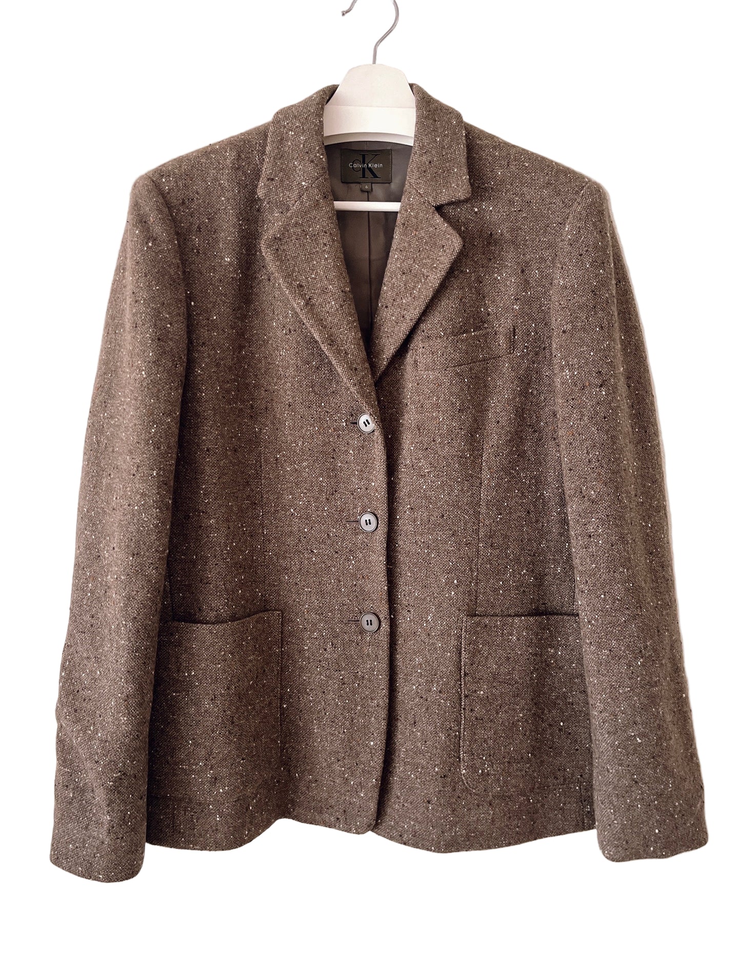 CALVIN KLEIN vintage tweed jacket