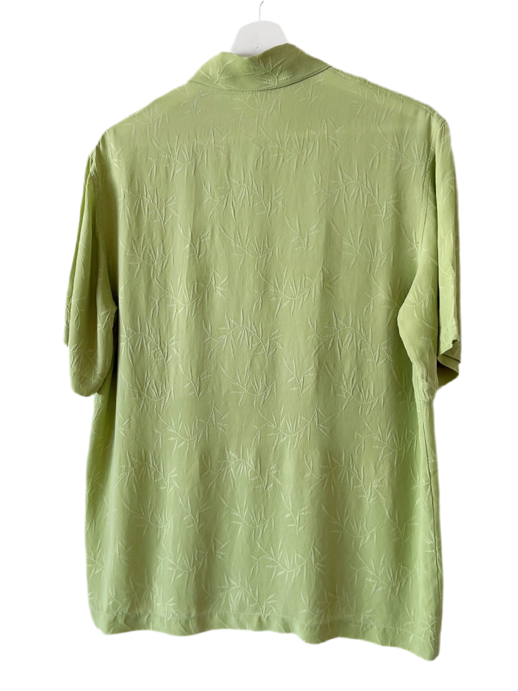 vintage shell button silk shirts