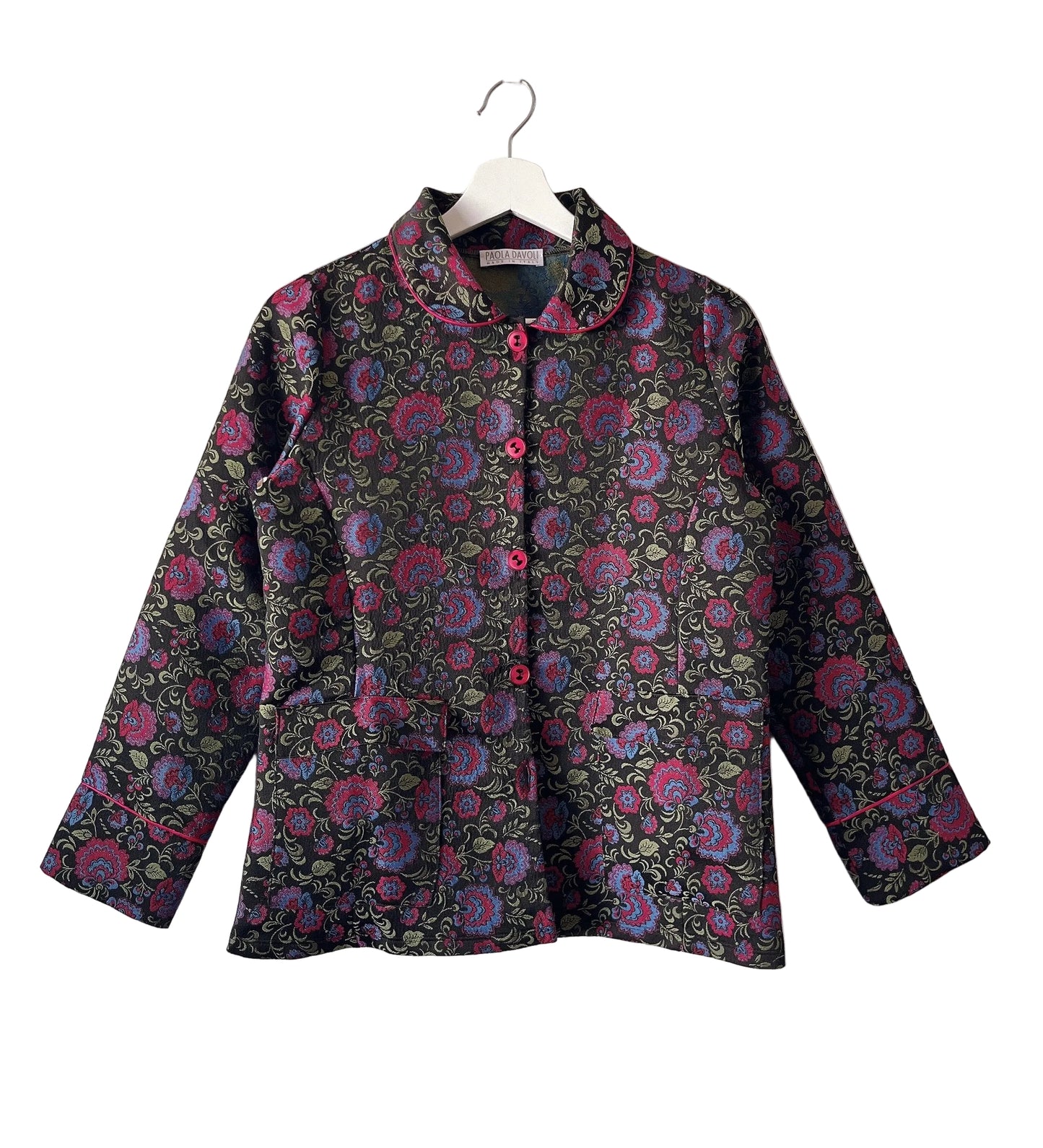 vintage jacquard jacket