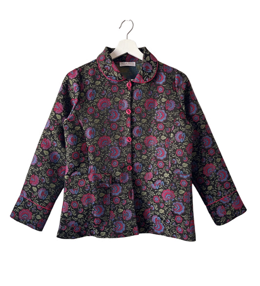vintage jacquard jacket