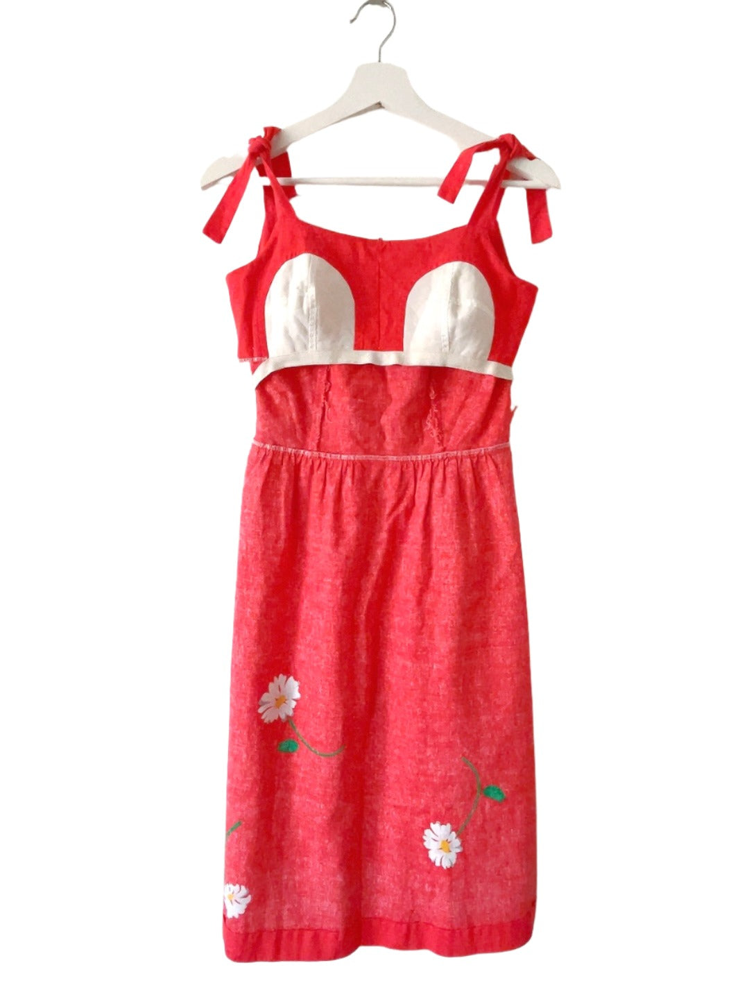 Vintage Hawaiian cotton camisole dress