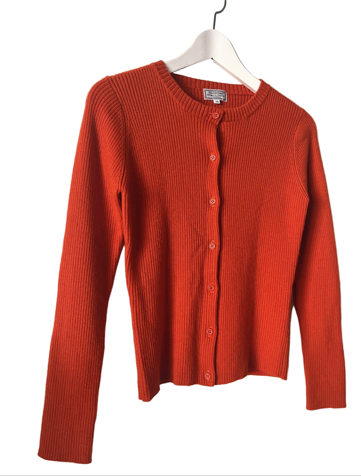 Fendissime orange cardigan