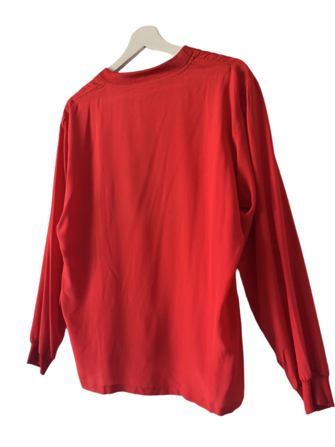Salvatore Ferragamo fish motif silk top