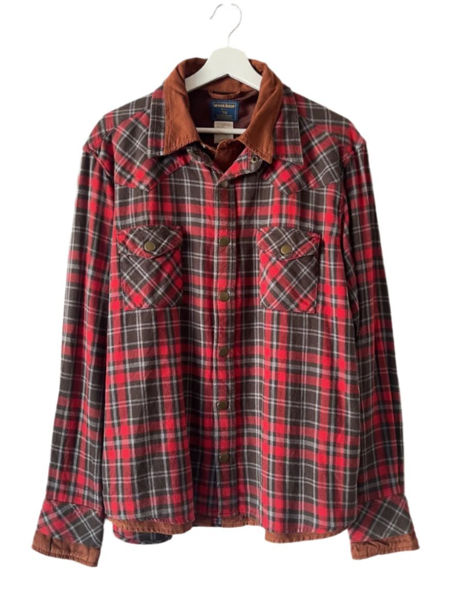 WOOL RICH vintage madras check shirt