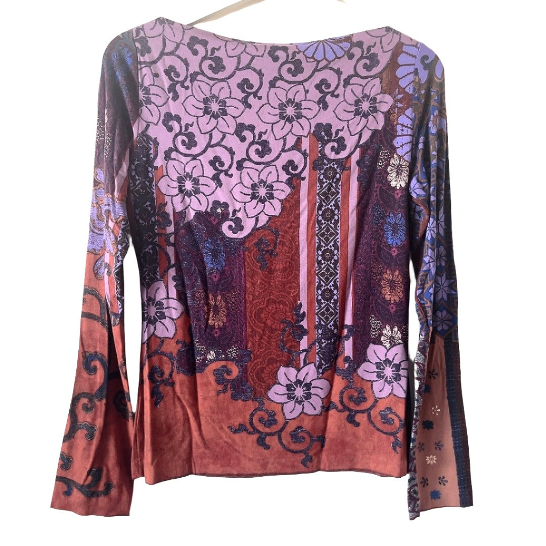 ETRO vintage pattern top