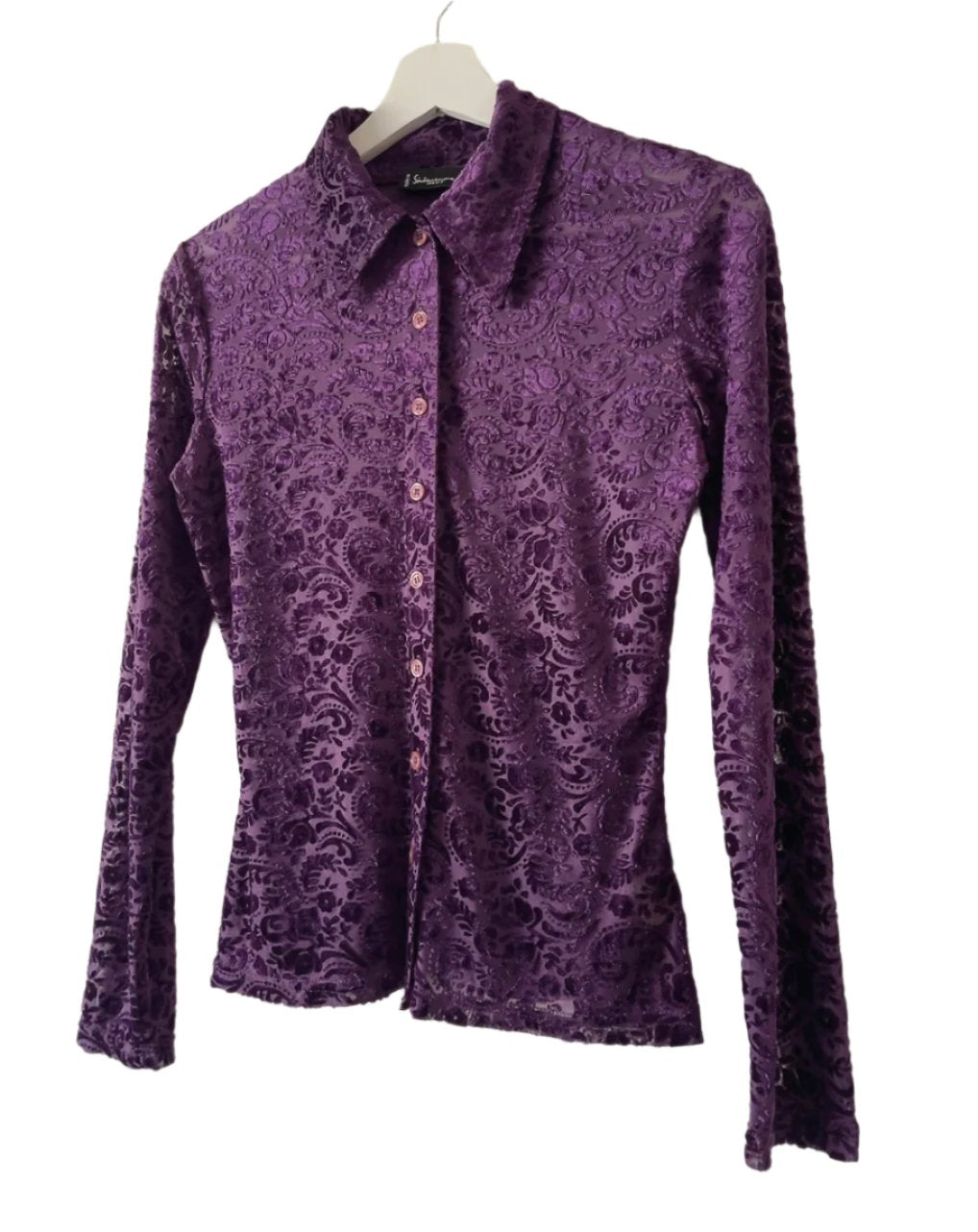 70’s vintage velour shirt