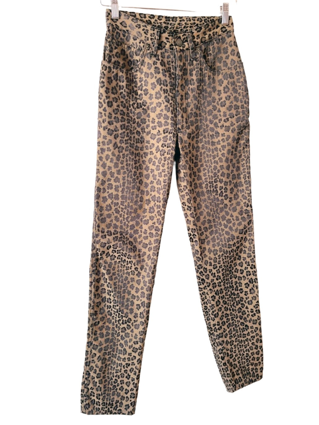 FENDI 90s vintage leopard jeans