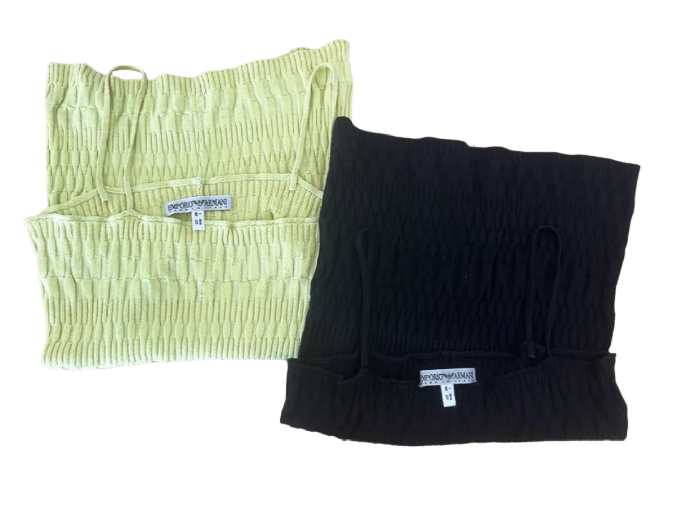 EMPORIO ARMANI knit tank top