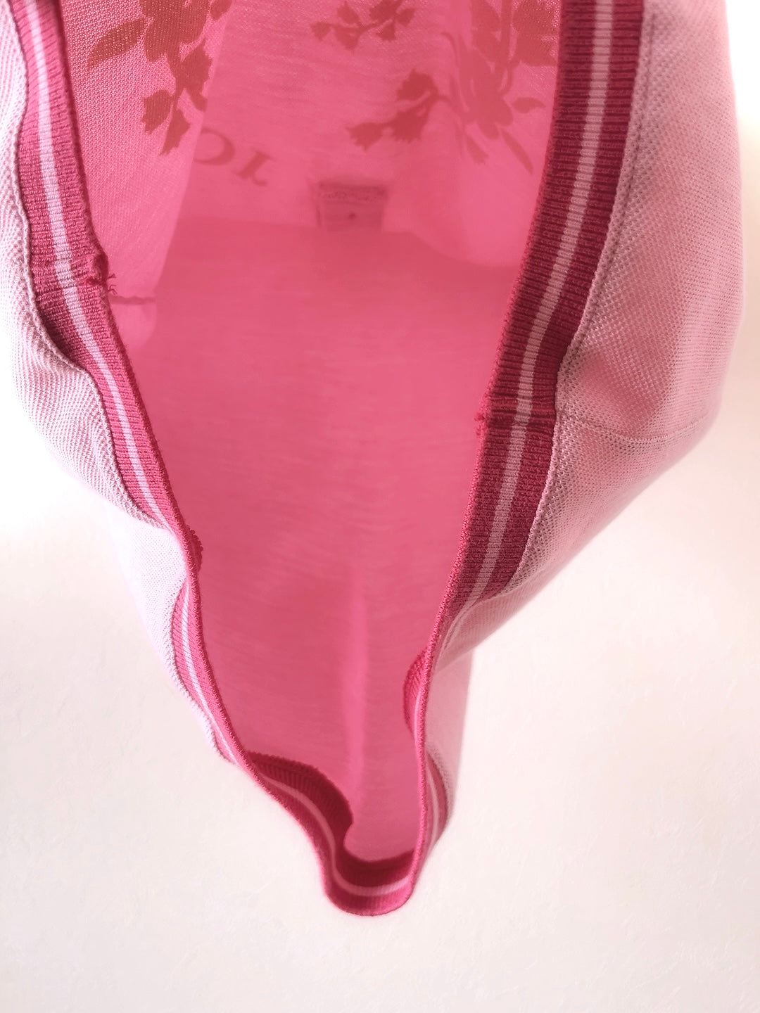 Christian Dior - Boutique Paris pink polo shirt