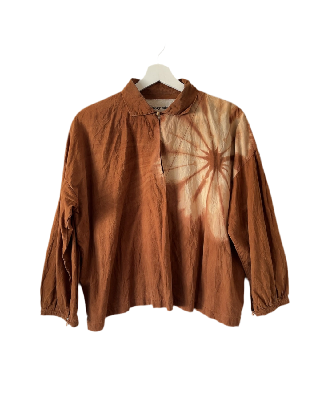 Story mfg. organic cotton top